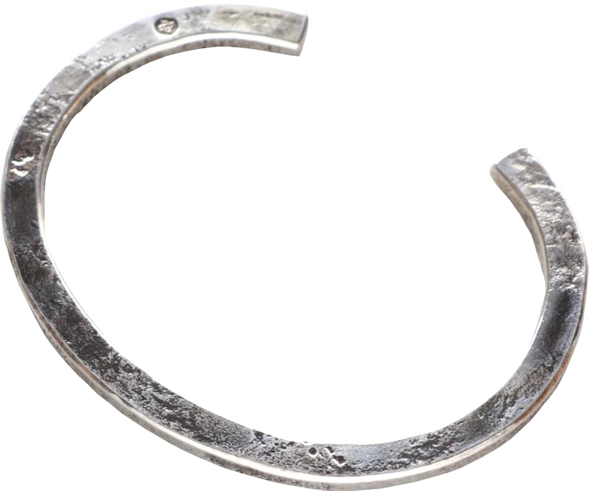 Amazon | [ヘムロック] hemlock シルバーバングル Forged bangle